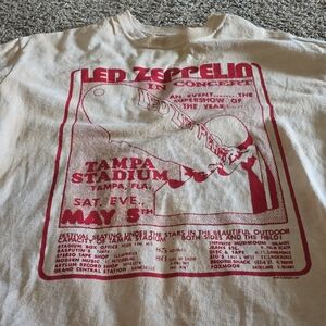 HUF Cream Led Zeppelin Concert Tee